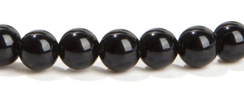 Bracelet Obsidienne noire Ø 6mm