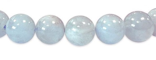 Bracelet Aigue-marine Ø 6mm