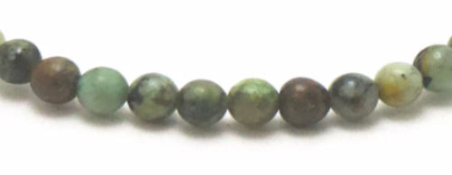 Bracelet Turquoise d’Afrique Ø 4mm