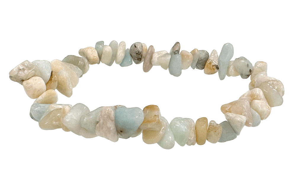 Bracelet Amazonite Multicolore Brut