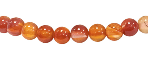 Bracelet Cornaline Ø 4mm