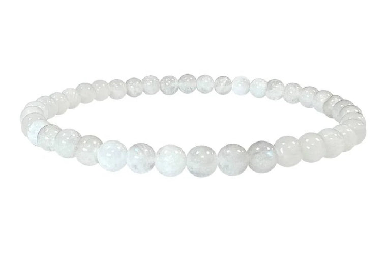 Bracelet Pierre de lune blanche