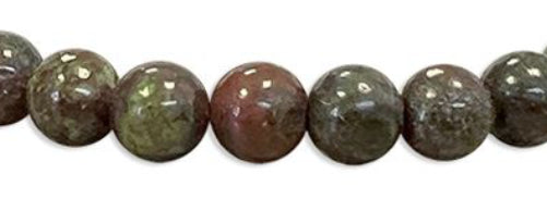 Bracelet Jaspe Sang de Dragon Ø 6mm