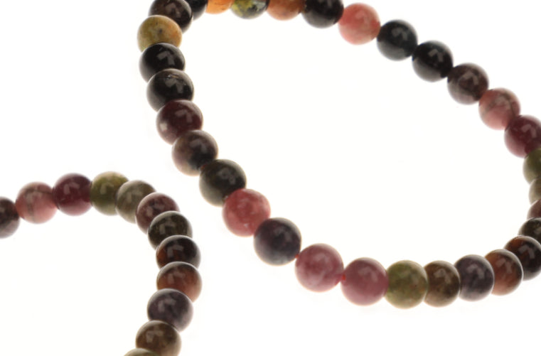 Bracelet Tourmaline Melon d'Eau 6mm