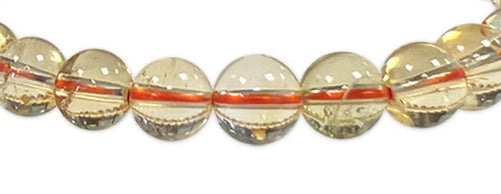 Bracelet Citrine naturelle Ø 6mm