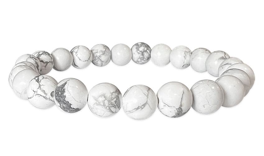 Bracelet Howlite Ø 8mm