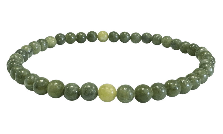 Bracelet Jade Nephrite Ø 4mm
