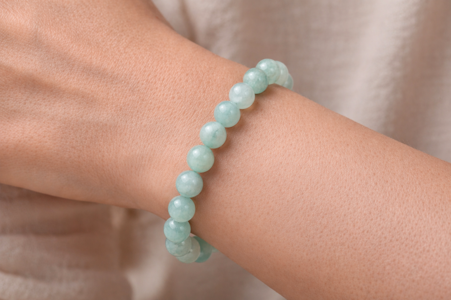 Bracelet Amazonite qualité supérieure