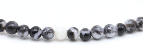 Bracelet Jaspe Zèbre Ø 4mm