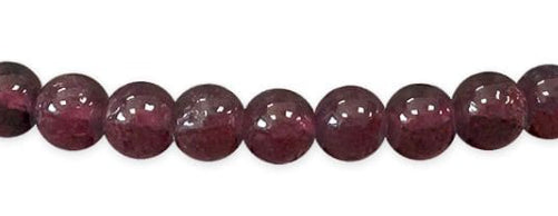 Bracelet Grenat Rouge Ø 4mm