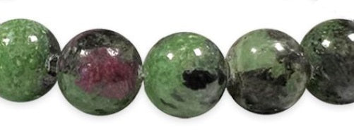 Bracelet Rubis Zoïsite Ø 8mm