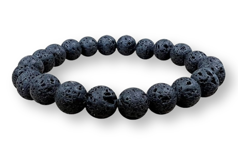 Bracelet Pierre de Lave Ø 8mm