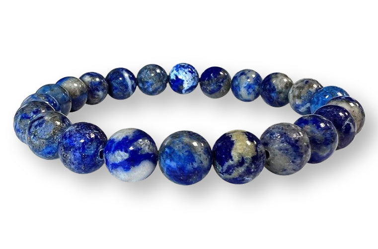 Bracelet Lapis Lazuli Ø 8mm