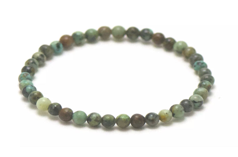 Bracelet Turquoise d’Afrique Ø 4mm