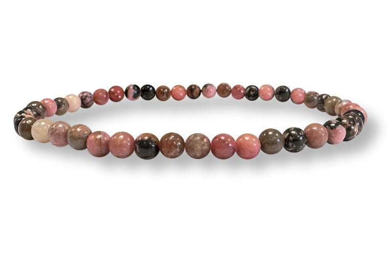 Bracelet Rhodonite Ø 4mm
