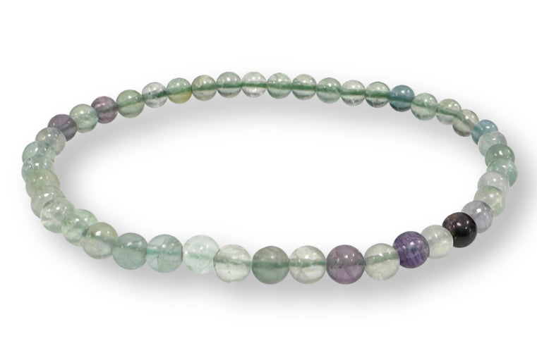 Bracelet Fluorite Multicolor Ø 4mm