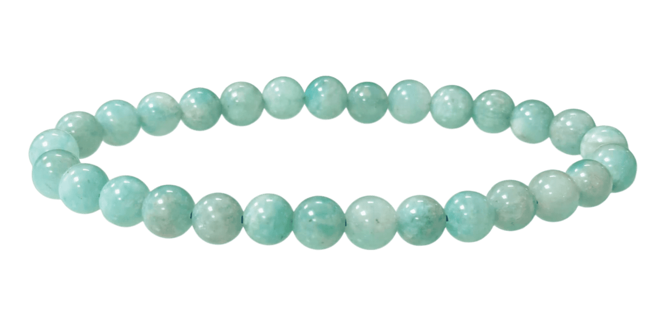 Bracelet Amazonite Pérou Ø 6mm