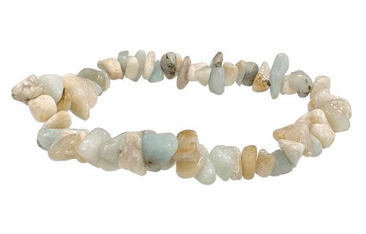 Bracelet Amazonite Multicolore Brut