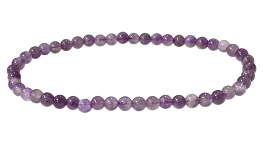 Bracelet Améthyste Ø 4mm