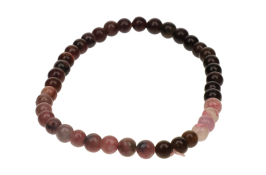 Bracelet Tourmaline Melon d&#39;Eau 4mm