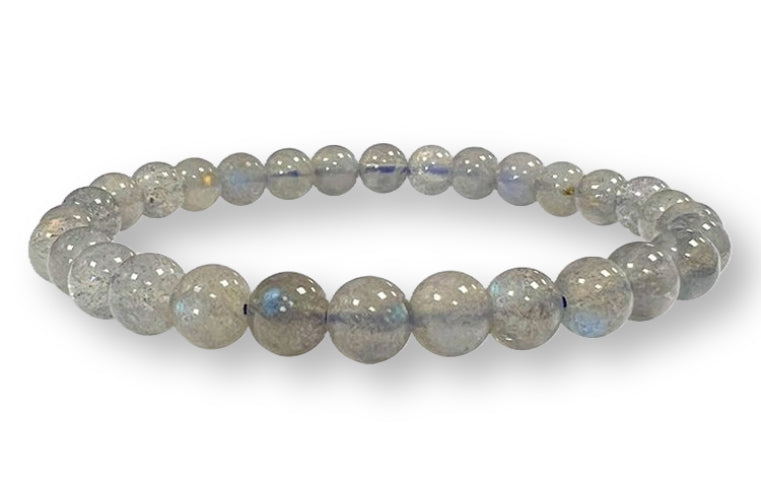 Bracelet Labradorite qualité supérieure Ø 6mm