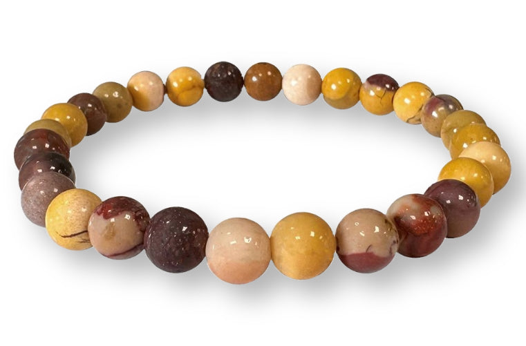 Bracelet Mokaïte Ø 6mm