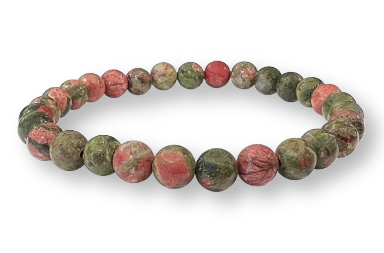 Bracelet Unakite Ø 6mm