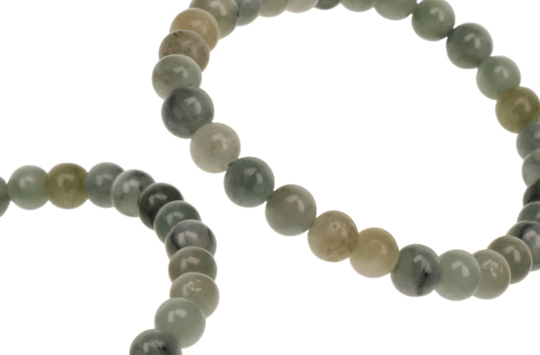 Bracelet Jade Birmanie 6mm