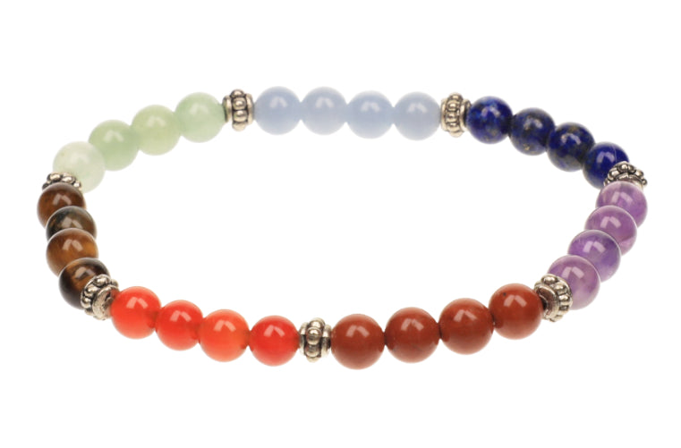 Bracelet 7 Chakras 6mm
