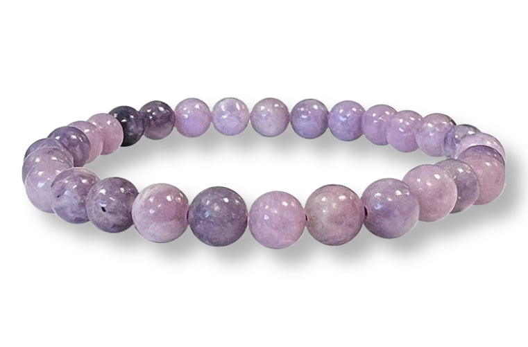 Bracelet Lépidolite Ø 6mm