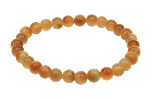 Bracelet Œil de Tigre Blanc 6mm