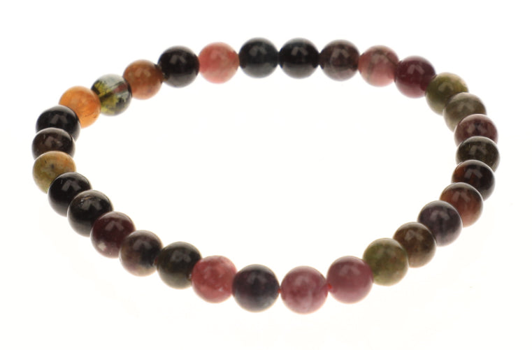 Bracelet Tourmaline Melon d'Eau 6mm