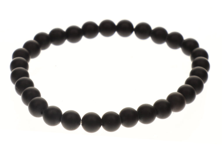 Bracelet Onyx Mat 6mm