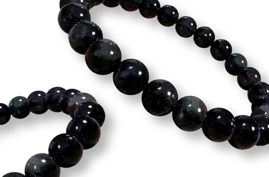 Bracelet Obsidienne Œil Celeste Ø 8mm