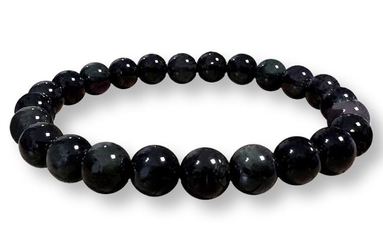 Bracelet Obsidienne Œil Celeste Ø 8mm