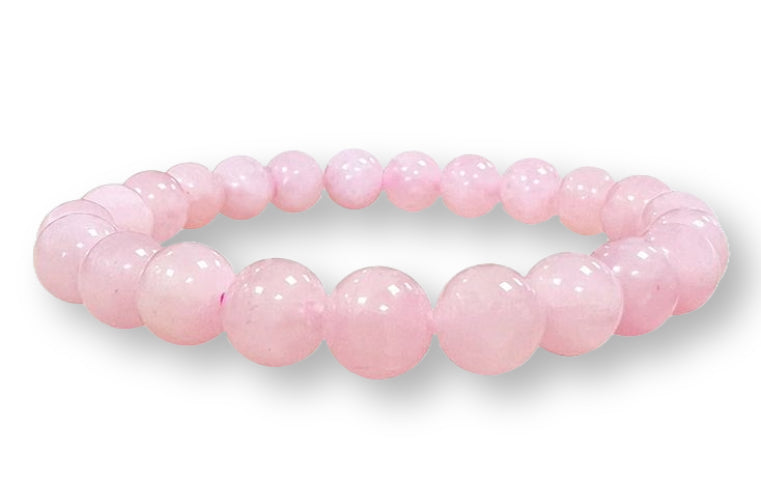 Bracelet Quartz Rose Ø 8mm