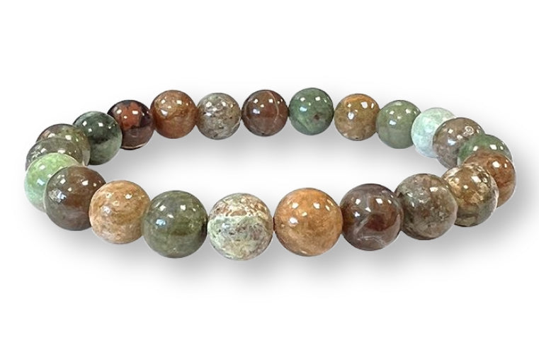 Bracelet Opale Verte Ø 8mm