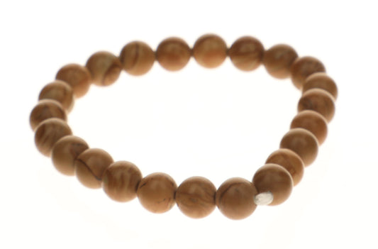 Bracelet Bois Fossilisé 8mm