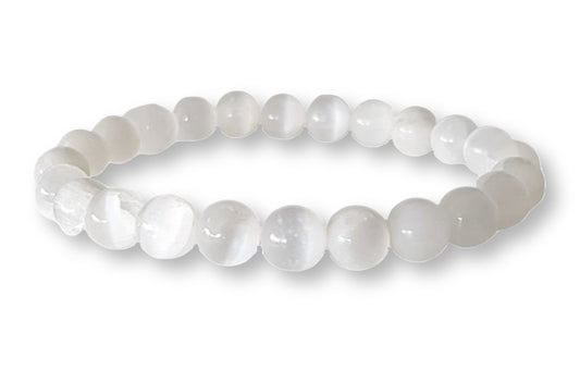 Bracelet Sélénite 8mm