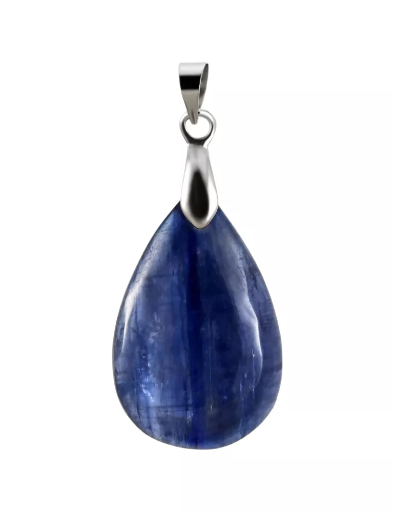 Pendentif Bélière Cyanite Bleue