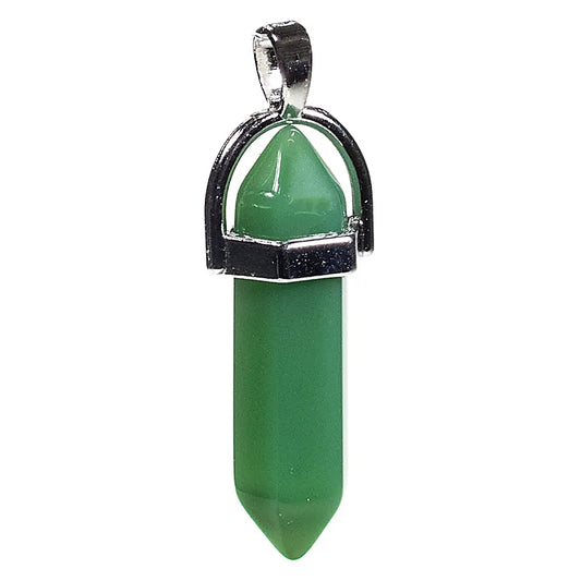 Pendentif aventurine verte