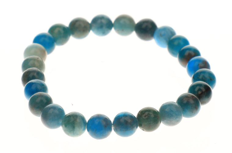 Bracelet Apatitie Bleue Enfant 6mm