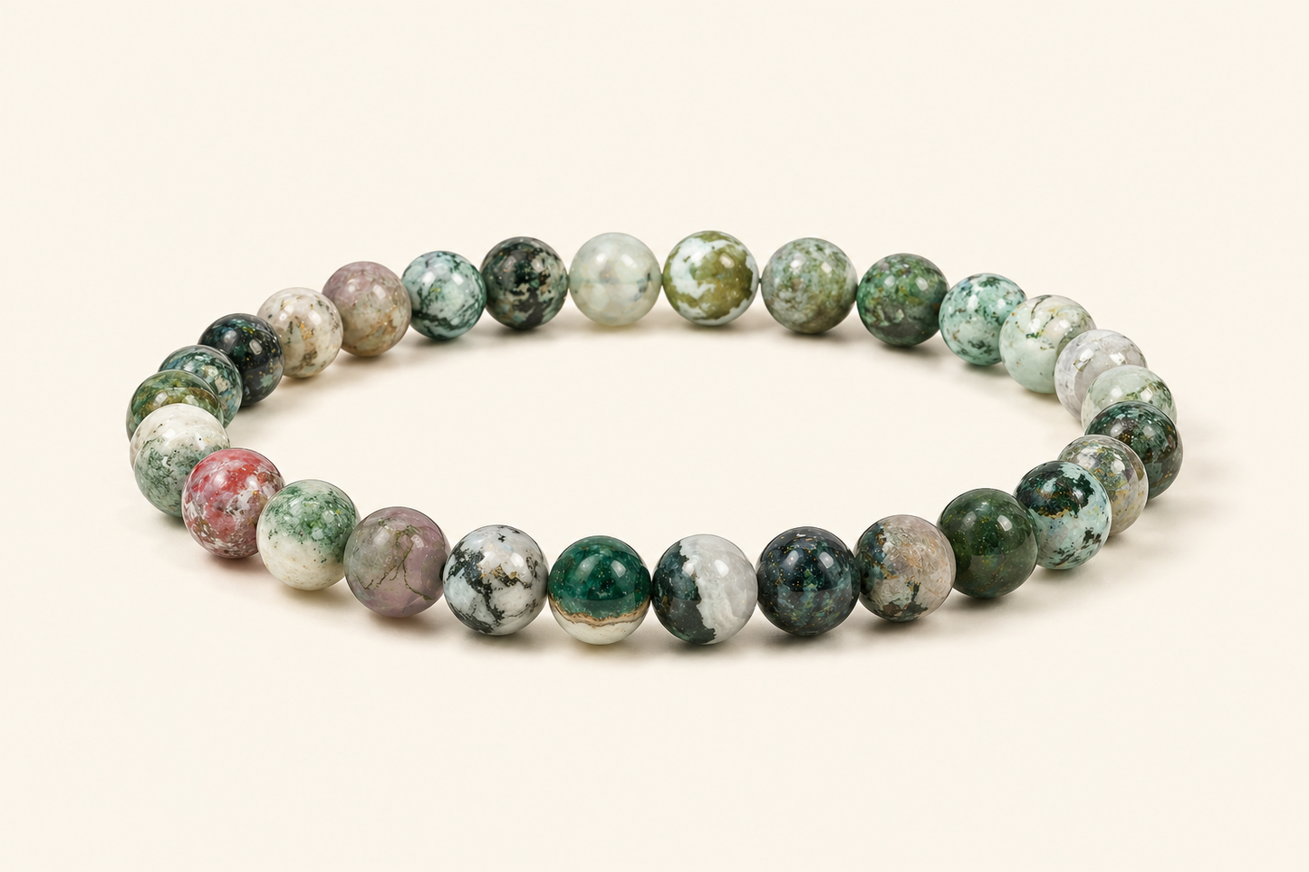Bracelet Agate Dendrite