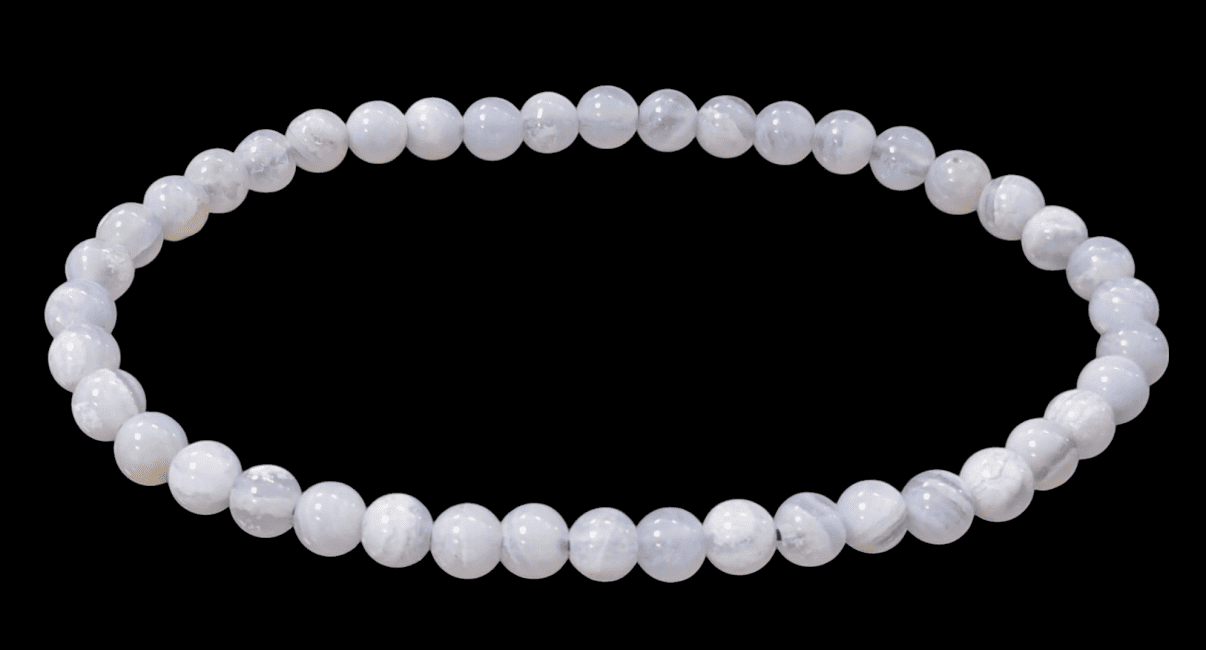 Bracelet Clacédoine Bleue 4mm