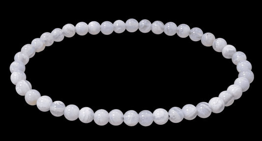 Bracelet Clacédoine Bleue 4mm