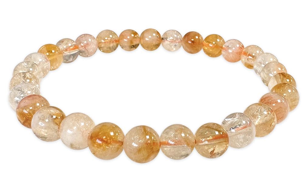 Bracelet Citrine Chauffée Ø 6mm