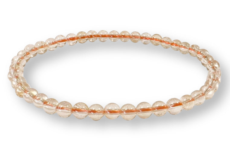 Bracelet Citrine Ø 4mm
