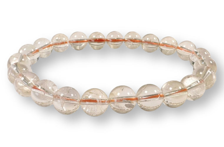 Bracelet Citrine Naturelle Ø 8mm