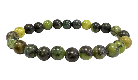 Bracelet Chrysoprase Citron Ø 8mm
