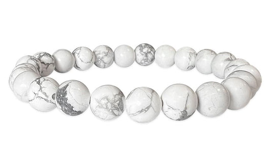 Bracelet Howlite Ø 8mm